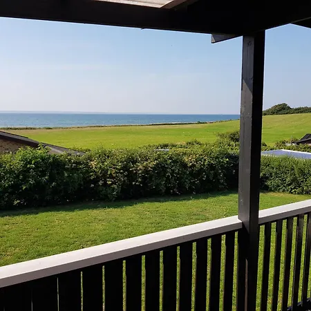 Panoramic Sea View In An Idyllic Landscape Tatil Evi Tranekær