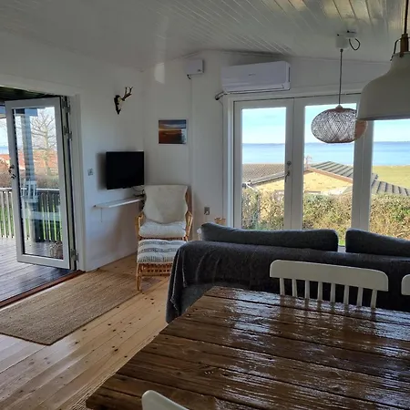 Panoramic Sea View In An Idyllic Landscape